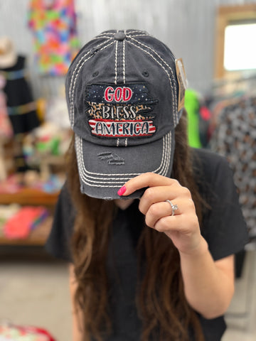 GOD BLESS AMERICA CAP